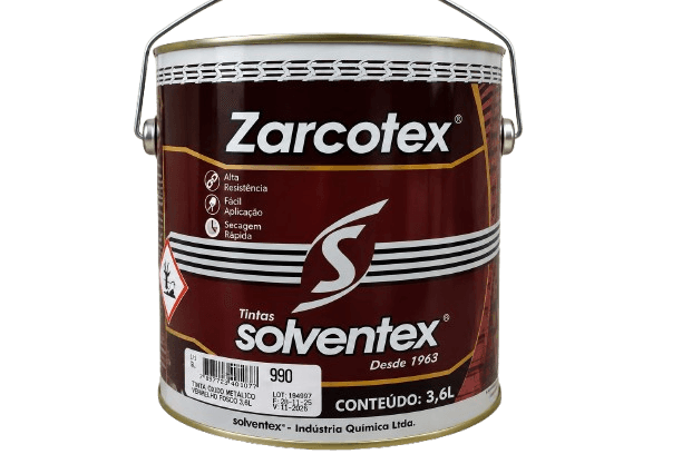 Tinta Óxido Metálico Vermelho Fosco 3,6L